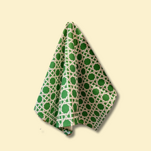 Load image into Gallery viewer, Bergère Cane work Tea Towel - Apple