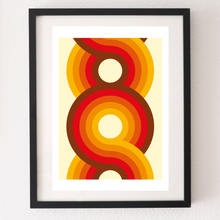 Load image into Gallery viewer, Yootha Art Print - Tangerine