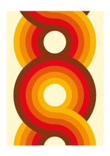 Load image into Gallery viewer, Yootha Art Print - Tangerine