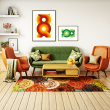Load image into Gallery viewer, Yootha Art Print - Tangerine