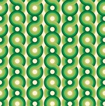 Load image into Gallery viewer, light green, apple green, green, dark green swirling 70s retro wallpaper called Yootha Pale Green 70s retro mid century style wallpaper