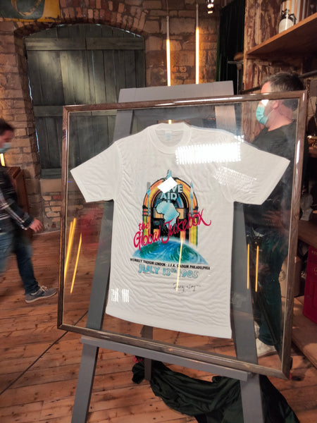 The Bidding Room - Live Aid T-shirt, Charity Auction for RNLI &  Northumberland National Park Mountain Rescue Team