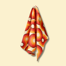 Load image into Gallery viewer, NEW! - Yootha Tangerine Mini Print Tea Towel

