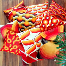 Load image into Gallery viewer, Yootha Velvet Cushion - Chocolate - NEW COLOURWAY!
