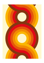 Load image into Gallery viewer, Yootha Art Print - Tangerine
