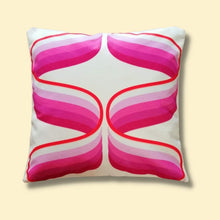 Load image into Gallery viewer, Esmonde Velvet Cushion - Raspberry Jumbo  - PRE ORDER
